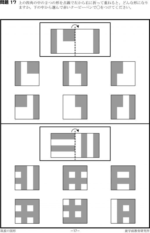 筑波大学附属小学校 図形分野別問題集 (5冊セット) - 参考書